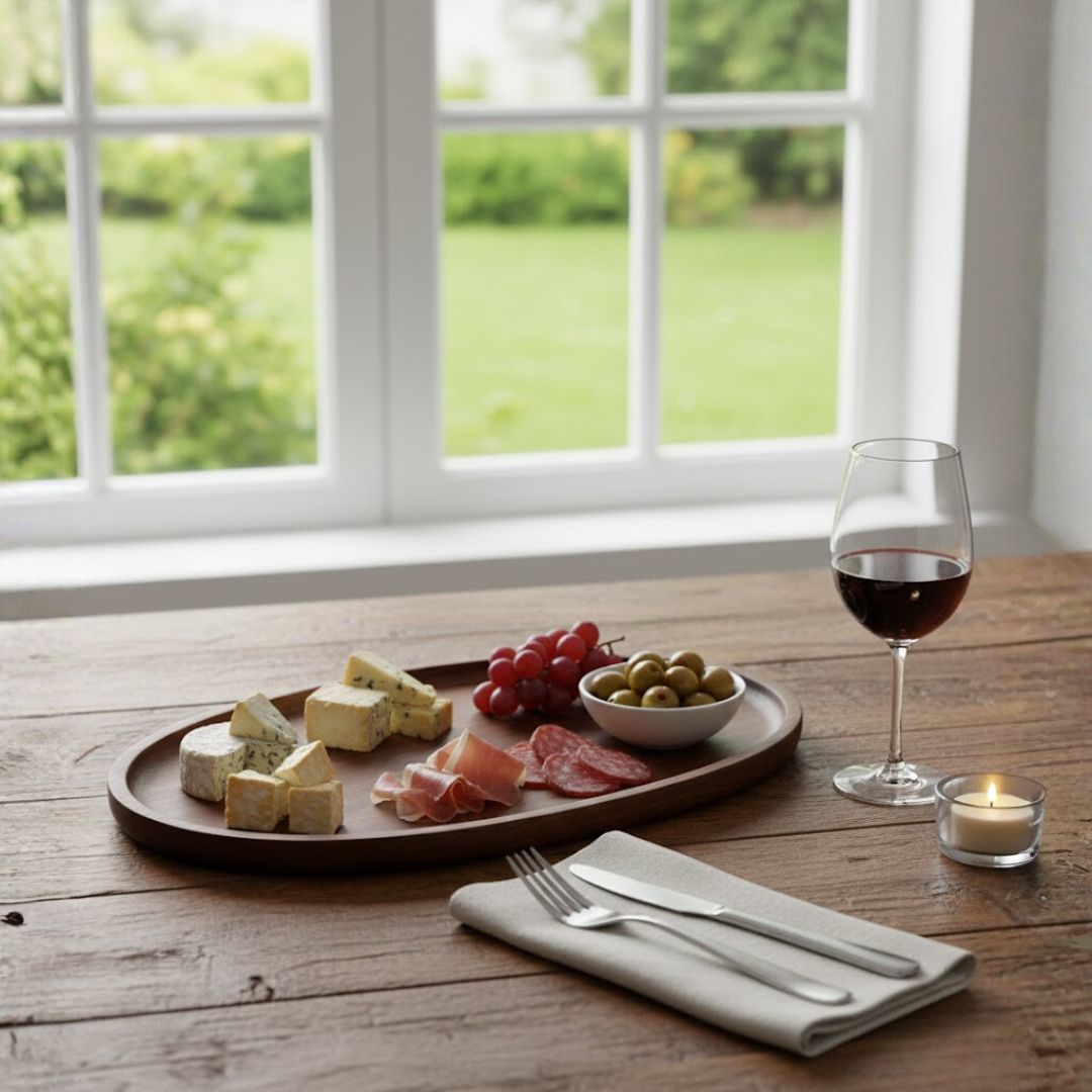 Exquisite Oval Plate for Elegant Dining
